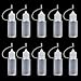 Produktbild Gemini _ Mall® 10 leer Kunststoff Flexibler Liquid Dropper Füllung Flaschen e-juice Nadel Spitze LDPE, 10 ml weiß
