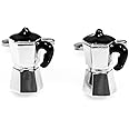 MRCUFF Coffee Pot Italian Expresso Maker Pair Cufflinks in a Presentation Gift Box & Polishing Cloth, Base Metal