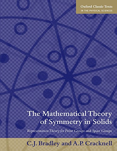 The Mathematical Theory of Symmetry in Solids: Representation Theory for Point Groups and Space Groups (Oxford Classic Texts in the Physical Sciences) by Christopher Bradley (10-Dec-2009) Paperback