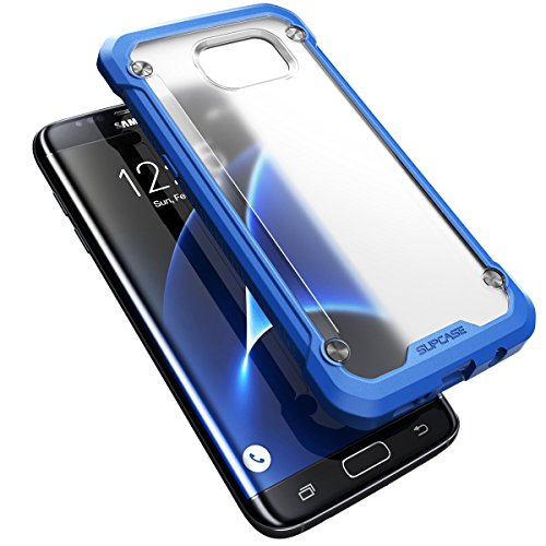 Supcase Carcasa para Samsung Galaxy S7 Edge 2016  Funda cubierta protectora Unicorn Beetle serie Premium Hybrid  Frost Blue 