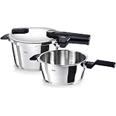 Fissler Vitaquick Elemental D&uuml;d&uuml;kl&uuml; Tencere 4,5+2,5 Litre