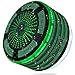 Price comparison product image BassPal Portable Wireless Outdoor Bluetooth Speaker IPX7 Waterproof Shower FM Radio, HD Audio and Enhanced Bass, Mood LED lights, Built-in Mic for Home, Party, Pool & Beach, Good Gift (Army Green)