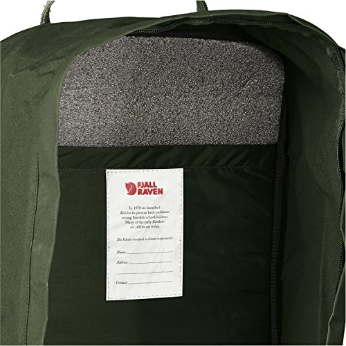 Fj  llr  ven Rucksack K  nken Laptop 17 Zoll  Forest Green  30 x 18 x 42 cm  20 Liter  27173-660
