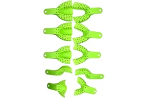 BOMAOER 10PCS/Box dentista supply impressione vassoi Autoclavabile centrale