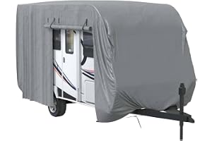 vidaXL Husvagnsöverdrag grå 460x250x220 cm non-woven tyg