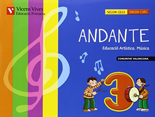 Andante 3 valencia+cd: andante 3 comunitat valenciana llibre (+cd): 000002