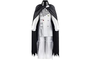 ANJINGUANG Ouma Kokichi V3 Cosplay Costume Anime Fancy Dress High School Uniform Suits Halloween Carnival Party Full Set Outfits for Men Women