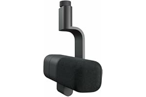 Logitech G Yeti Studio, micrófono de difusión XLR dinámico y activo para gaming, preamplificador activo ClearAmp, cápsula de doble diafragma, suspensión antivibraciones interna, Negro