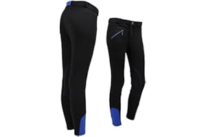 Equipride Pantaloni da equitazione per bambini, in 6 tonalità di colore