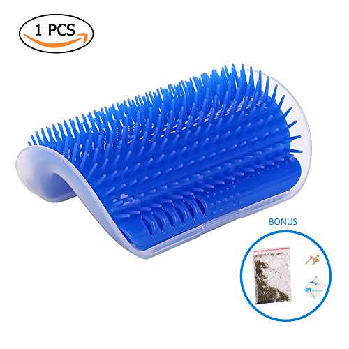 Preisvergleich Produktbild AimdonbR Cat Self Groomer,Katzenminze,Wall Corner Massagekamm.