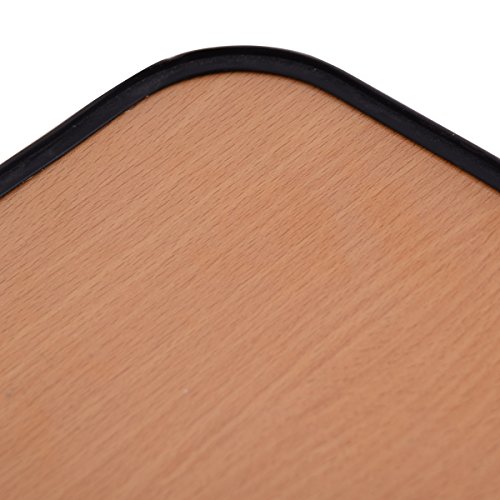 Laptoptisch Laptopständer Notebooktisch Notebookständer Betttisch Ablagetisch Pflegetisch Couchtisch Beistelltisch Krankentisch (Natur) - 6