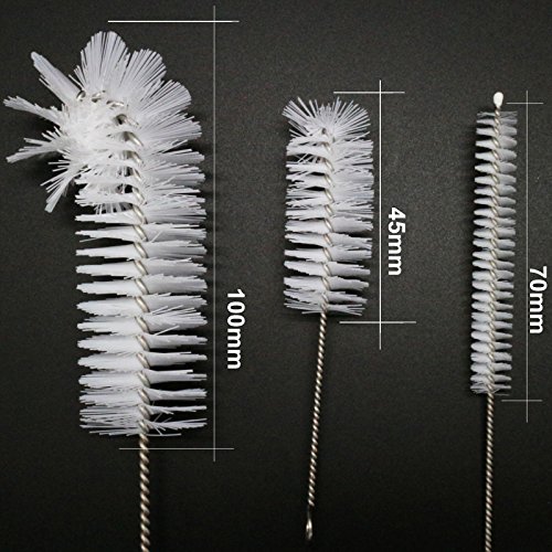 Bottle Cleaning Brushes 3pcs Kitchen Nylon Clean Brush Set(L.&G.) by Living and Giving - 2