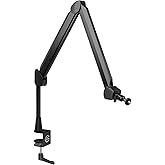 Elgato Wave Microphone Carrier Arm, Counterweight Balance, 360 Degree Adjustment in All Directions, Cable Hiding Channels (10AAM9901)