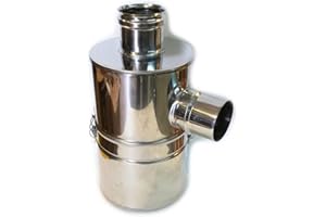 NOVA ITALF® Abbattitore di Fuliggine ad Acqua per Stufe A Pellet Diametro 100 polveri sottili