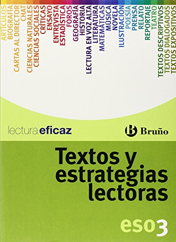 Textos y estrategias lectoras 3 ESO (CastellanoMaterial ComplementarioTextos Y Estrategias Lectoras)97884216602