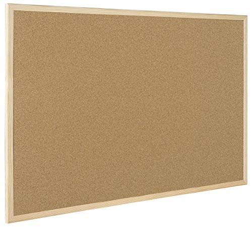 Q-Connect KF03567 - Tablero de corcho con marco de madera 600 x 900 mm Q-Connect KF03567 - Tablero de corcho con marco de madera 600 x 900 mm