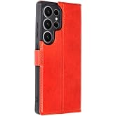 Coverzone Samsung Galaxy S25 Ultra ile uyumlu Kılıf New Trend S Plus Deri C&uuml;zdan Kılıf &Ouml;n kapaklı tasarım Stand Olabilen Şık 