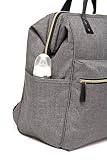 LCY Stilvolle Multifunktions-Rucksack Tote Baby Wickeltasche, mit Wickelunterlage - 7