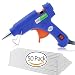 Produktbild GiBot Mini Heißklebepistole mit 50 Stück Klebesticks Klebepistole für DIY Kleine Handwerkprojekte und schnelle Reparaturen zuhause im Heimwerker &Handwerk (blau, 20 Watt)