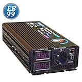 inverter onda pura 2000w 12v ◆ ENVIO DESDE ESPAÑA  ◆ Inversor Perfecto De Onda Sinusoidal Pura, Para Alimentar Cualquier Tipo De Aparatos De Hogar. ◆ Aparatos electricos: nevera, lavadora, aspiradora, ventilador, bomba de agua, microondas, cafetera, batidora, tostadora, congelador, ordenador, impresora, Fax, escaner, TV, DVD, Play station, sistemas HI-FI, instrumentos de musica etc.