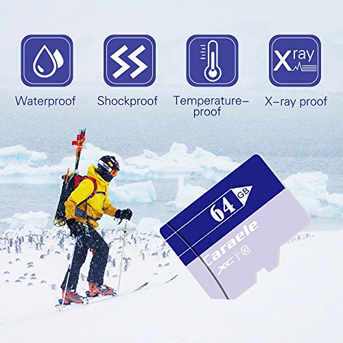Caraele Memory Card Up to 80 MB/s Class 10 for Smartphone Tablet BY