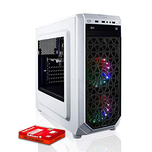 Fierce Exile RGB/RVB PC Gamer - Vite 3.8GHz Quad-Core AMD Athlon X4 950, 1To Disque Dur, 8Go 2400MHz, NVIDIA GeForce GTX 1650 4Go, Windows Non Inclus 358439