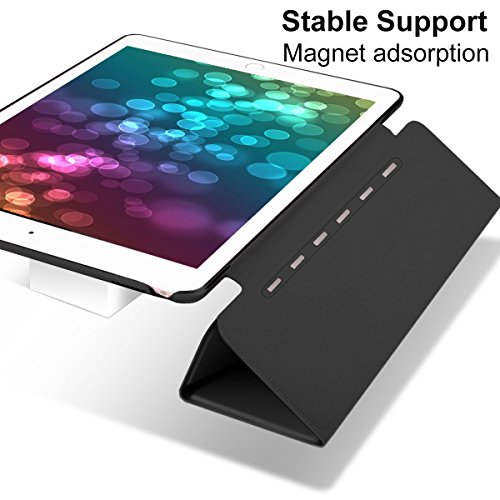 Batianda iPad Pro 10.5 Hülle,Auto aufwachen / Schlaf Funktion Schutzhülle für iPad Pro 10.5 Zoll Modell 2017,Schwarz - 5