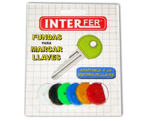 Interfer Schlüsselkappen, 6 Stück