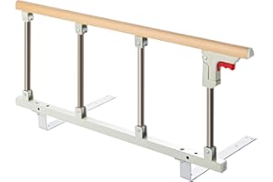 AUORUSI Barandillas para Camas de Adultos,Plegable protección contra caídas asidero Cama,Baranda Cama niños,Protección Lateral
