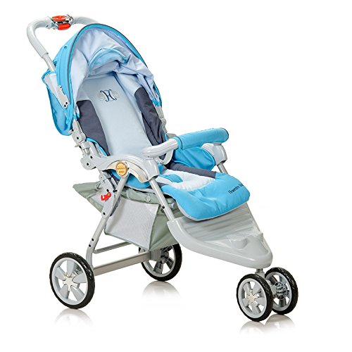 Haenim Premium Large Wheel Base Premium Stroller, Made in South Korea (Blue) RS.3999 (60.00% Off) - Amazon