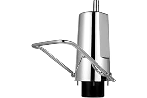 KUMUJ Hairdressing Chair Hydraulic Pump, Hydraulic Pump with 4 Screws Barber, Chair Adjustable Barber Styling Chair with Footrest Replacement Part Hairdressing Chair for Bathrooms, Toilets, Kitchens 11 cm