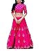 Purva Art Womens Royal Zoya Pink Silk Lehenga Choli WIth Dupatta Set (RZPLC_852_Soft Net_Lace Border) RS.899.00