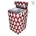 E-Retailer Classic Maroon Flower Design Top Load Washing Machine Cover (Suitable For 6 kg, 6.5 kg, 7 kg, 7.5 kg) RS.375.00