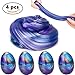 Produktbild Fluffy Slime,Worsendy Slime Fluffy,4 Pack Bunte Schlamm Schlamm Toys DIY Nicht-toxische Stress Relief No Borax Spielzeug Neuheit Schlamm Spielzeug für Kinder und Adult