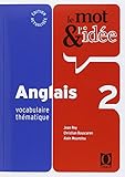 Mot et idée anglais 2