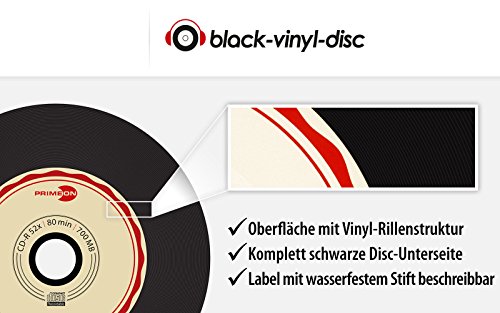 Primeon CD-R Rohlinge (52x Speed, 700MB, 80 Min, 50-er Spindel) - 3