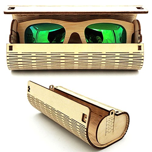 Preisvergleich Produktbild Hardcase Holz Bambus Sunglass Sonnen Brille Vista