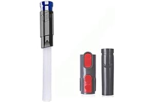 SHEAWA Adaptateur de brosse de fixation d'outils de nettoyage multifonctionnel pour Dyson V6 V8 V10 DC35 DC61 DC62Dust Daddy