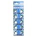 Price comparison product image Batteries-SODIAL(R) Set of 10 Batteries AG13 LR44 G13-A D303 L1154 L1154F EPX76 A76 RW82 357 SR44 alkaline