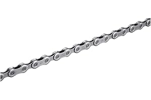 SHIMANO Deore CN-M6100 Chain - 12-Speed, 126 Links, Silver, Hyperglide+