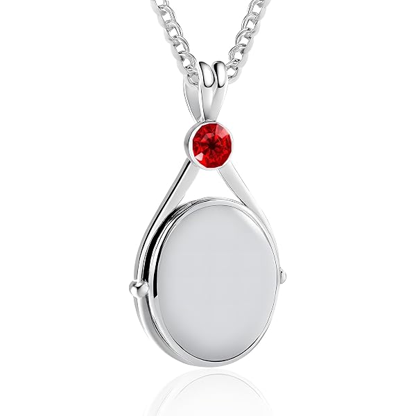 Collana Sirena In Acciaio Inossidabile – Ciondolo Mermaid H2O Con Zirconi, Elegante Per Donne E Ragazze (Bianco)