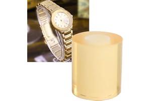 BETUED Ruban de protection pour bijoux, film de protection transparent antistatique de 8 cm, protection contre la poussière sans résidus Bijoux pour réparation d'accessoires Film