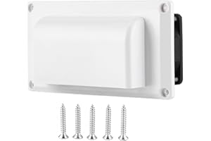 Fydun Ventilatore di Estrazione, Ventilazione per Finestra Laterale 12V 15W, Fan Universale per RV, Carovana, Rimorchi, Barca, Yacht, Silenzioso, Materiale in ABS