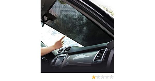 Bloquant Les Rayons Uv Nocifs Silver2 50 125cm Jqxb Pare Soleil De Voiture Pare Brise Avant Pour Pare Soleil Retractable Pour Store Enrouleur De Store Pare Soleils Auto Et Moto
