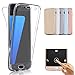 Produktbild Vectady für Huawei P8 Lite 2016 [NO für P8 Lite 2017] Hülle, Case Handyhüllen Silikon TPU Gel Transparent Durchsichtig 360 Grad Vorne und Hinten Dünn Cover für Huawei P8 Lite 2015/2016-Transparent