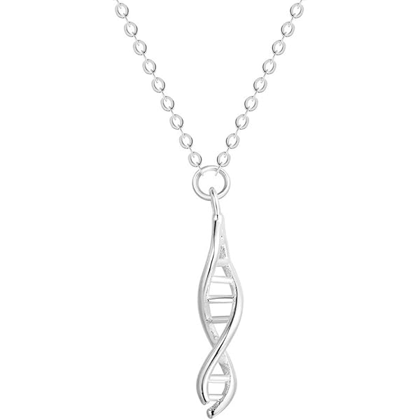 Aurora Tears Infinity Spiral DNA Doppia Helix Chimica Scienza Collane/ Orecchini In Argento Sterling 925 LGBT Infinity Simbolo Collana Gay Pride Arcobaleno Gioielli, Zirconia Cubica - 3