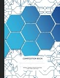 Hexagonal Graph Paper Composition Notebook