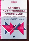 APPORTS NUTRITIONNELS CONSEILLES POUR LA POPULATION FRANCAISE. Edition 1997
