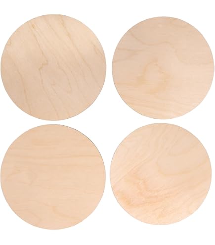 Holz Tanne Modern – Gelaserte Zuschnitte Für Deko & Basteln | 3–50 Cm, 25 Stück, 3 Mm Sperrholz