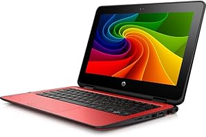 HP Business Laptop Notebook ProBook X360 11 G1 Pentium N4200 8GB 256GB SSD 1366x768 Touchscreen Windows 10 (Red) (Generalüber